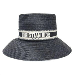 DIOR/ChristianDior - Plant fiber (hemp) Cotton Polyethylene Hat 485-081125
